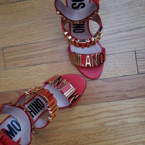🥳🥳🥳SOLD-Moschino Logo Sandals